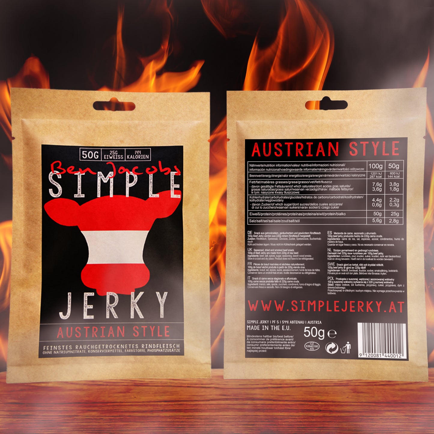 Beef Jerky - Oostenrijkse Stijl