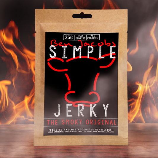 Simple Jerky - De Rokerige Original (25g)